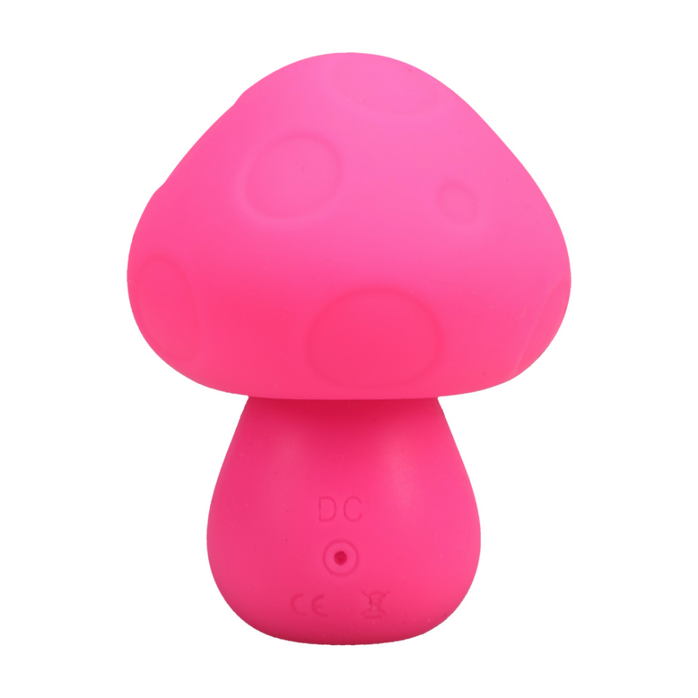 Paddenstoel Vibe - Oplaadbare Siliconen Vibrator - Roze - Afbeelding 5
