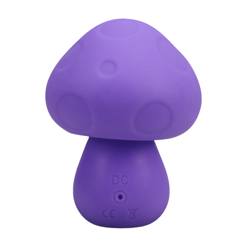 Mushroom Vibe - Oplaadbare Siliconen Vibrator - Paars - Afbeelding 5