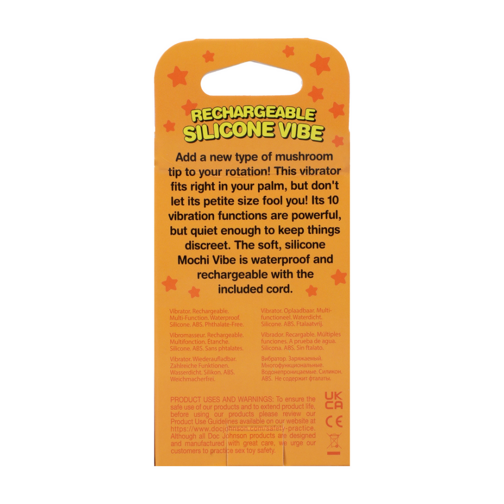 Paddenstoel Vibe - Oplaadbare Siliconen Vibrator - Teal - Afbeelding 3