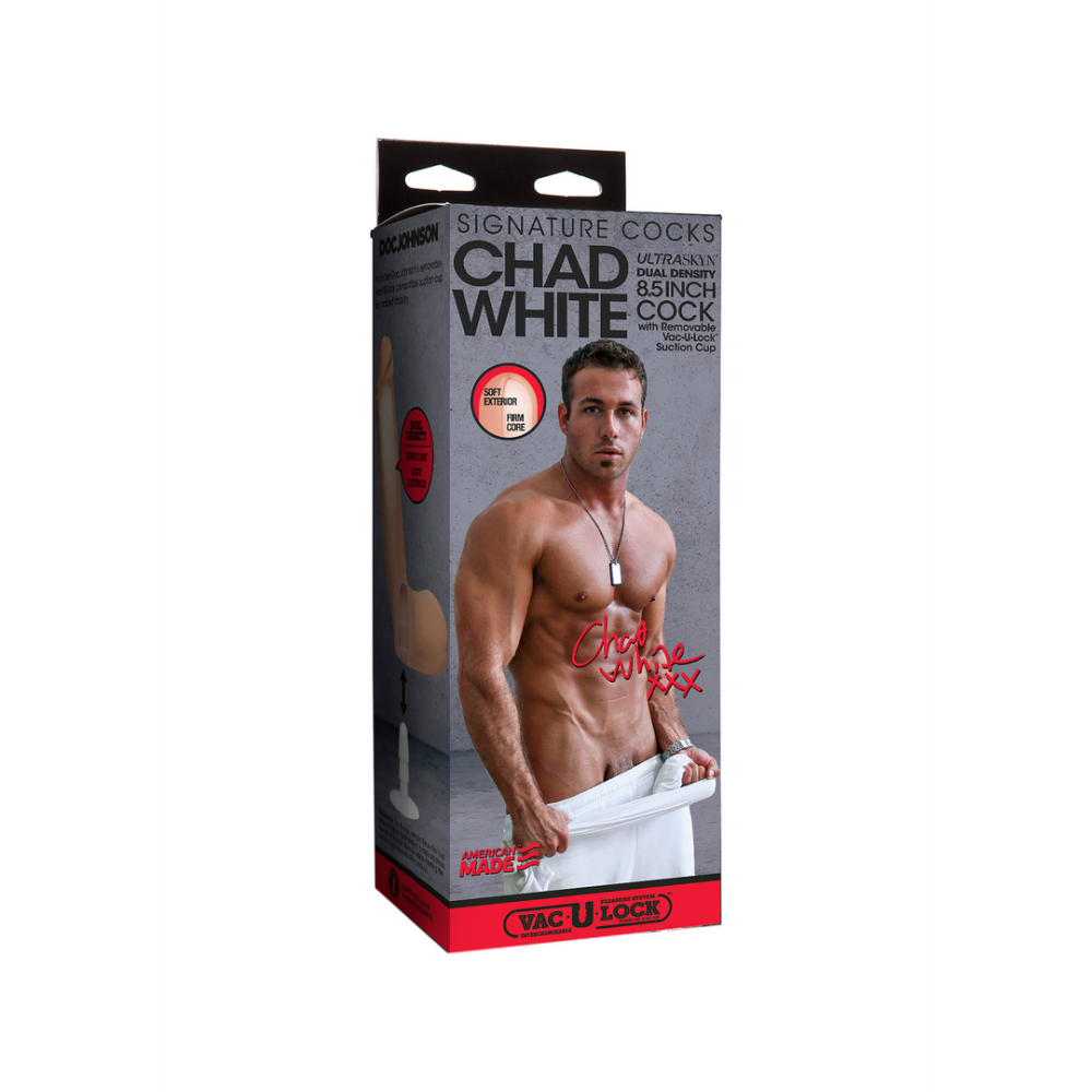 Chad White - Realistic ULTRASKYN Dildo - 8 / 20 cm - Afbeelding 2