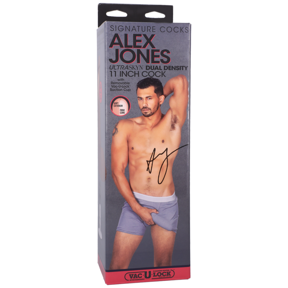 Alex Jones - Realistic ULTRASKYN Dildo - 11 / 28 cm - Afbeelding 2