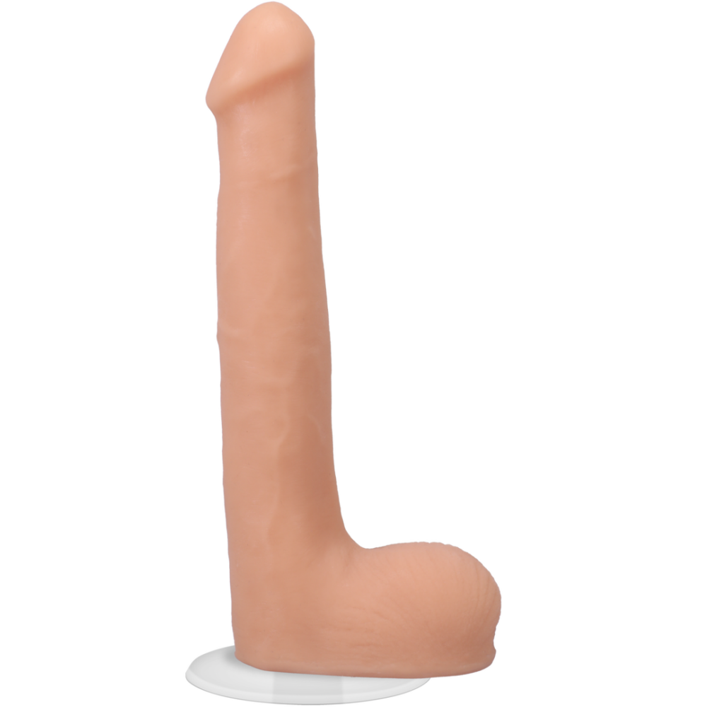 Oliver Flynn - Realistic ULTRASKYN Dildo - 10 / 25 cm - Vanilla - Afbeelding 3