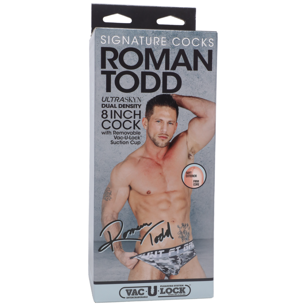 Roman Todd - Realistic ULTRASKYN Dildo - 8 / 20 cm - Vanilla - Afbeelding 2