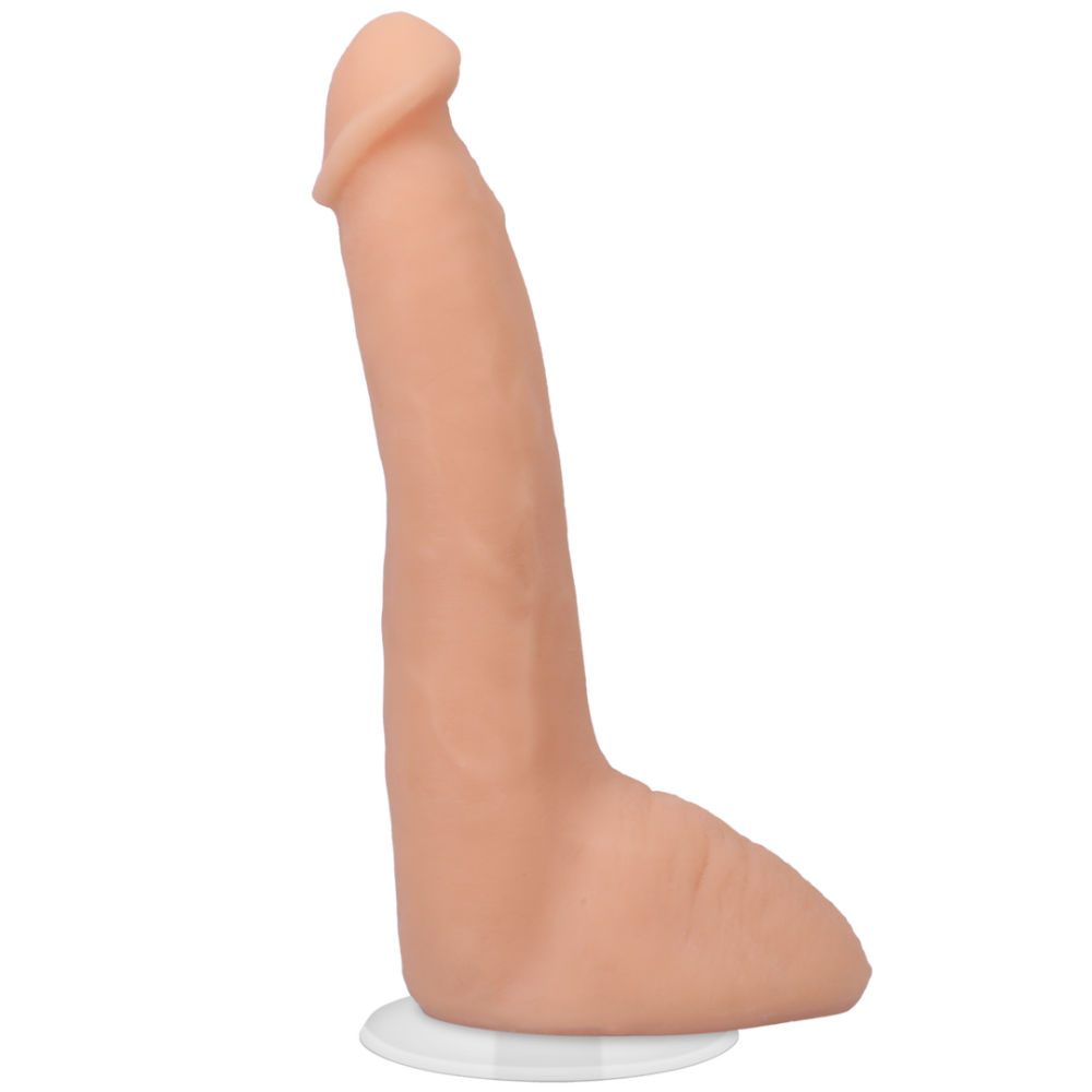 Roman Todd - Realistic ULTRASKYN Dildo - 8 / 20 cm - Vanilla - Afbeelding 3