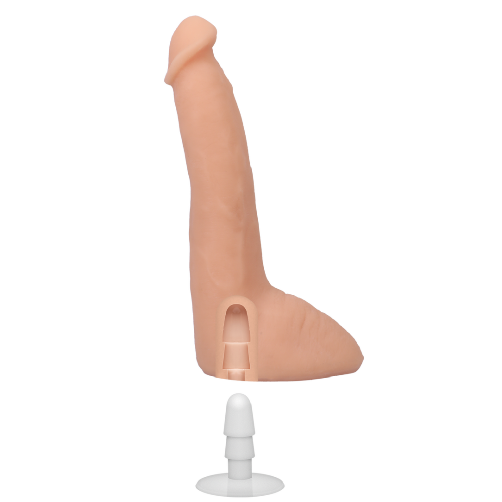 Roman Todd - Realistic ULTRASKYN Dildo - 8 / 20 cm - Vanilla - Afbeelding 4