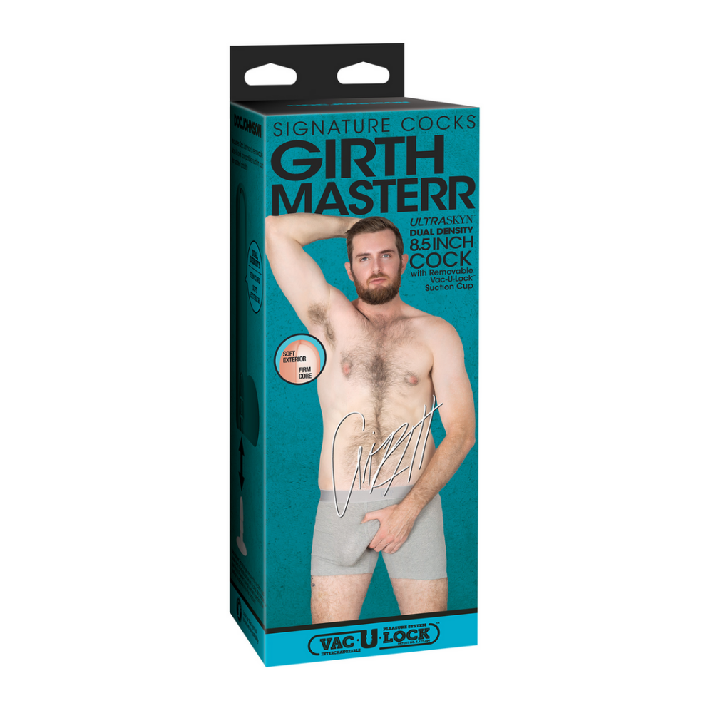 Girthmasterr - Realistisch ULTRASKYN Dildo - 8.5 / 23 cm - Vanilla - Afbeelding 2