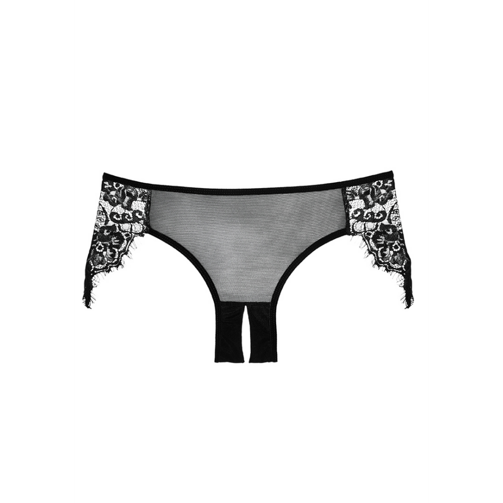 Lavish - Crotchless Lace Panties - One Size - Afbeelding 2