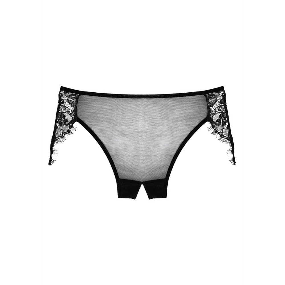 Lavish - Crotchless Lace Panties - One Size - Afbeelding 3
