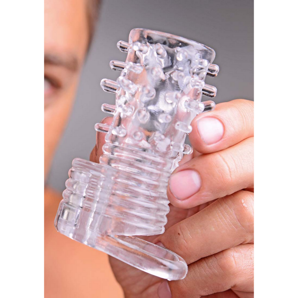 Vibrerende Textured Erectiesleeve - Afbeelding 5