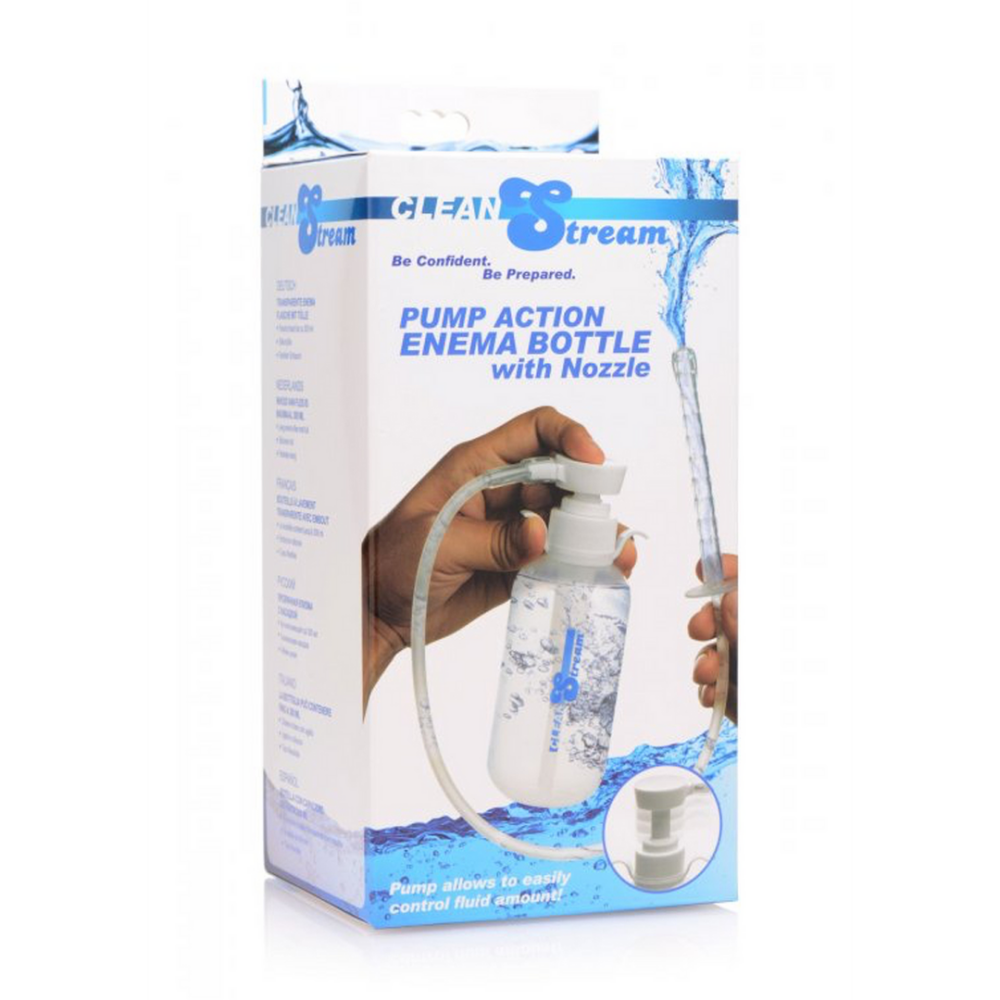 Pompactie - Enema Fles met Nozzle - Afbeelding 2