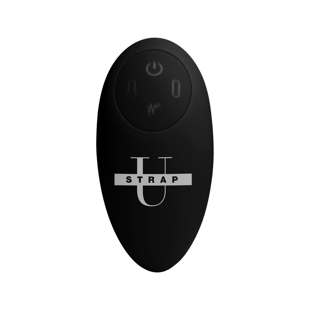 Evoke Ergo-Fit - Opblaasbare en Vibrerende Strapless Strap-On - Afbeelding 4