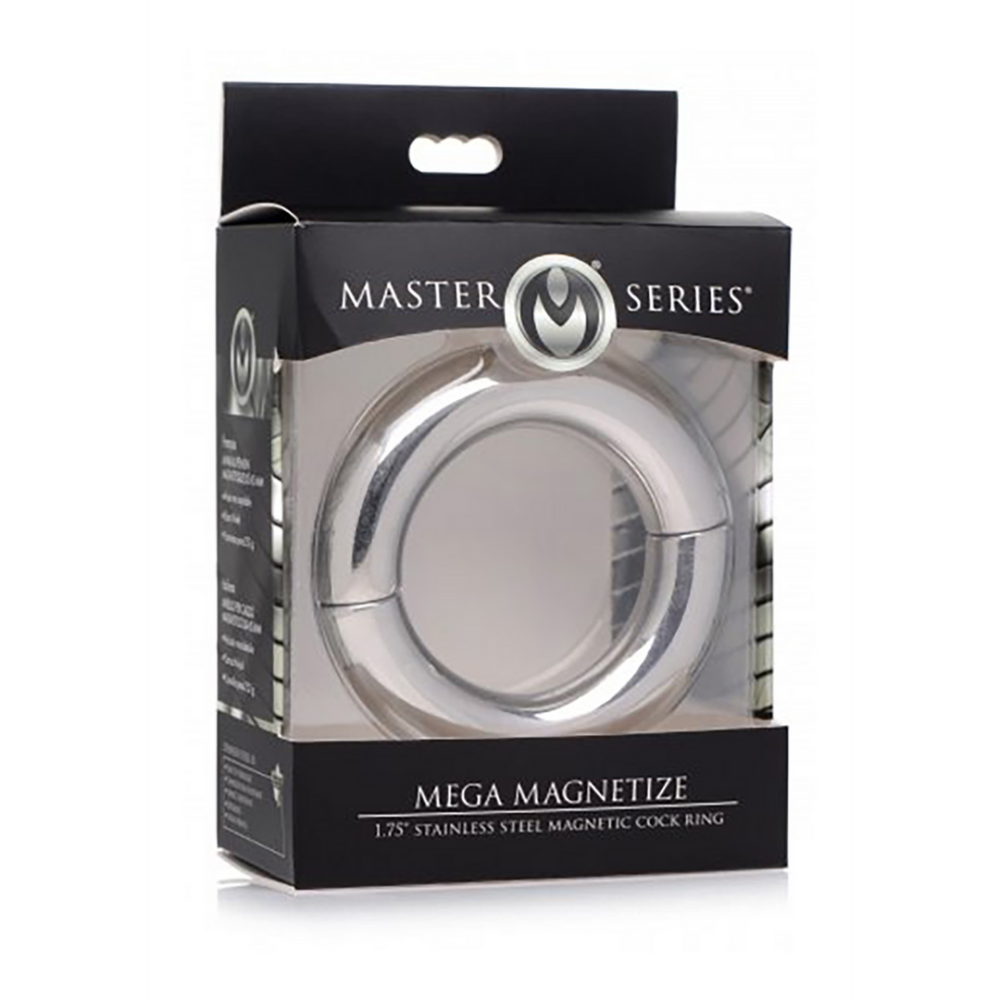 Mega Magnetize - RVS Magnetische Cockring - 2 / 4,4 cm - Afbeelding 2