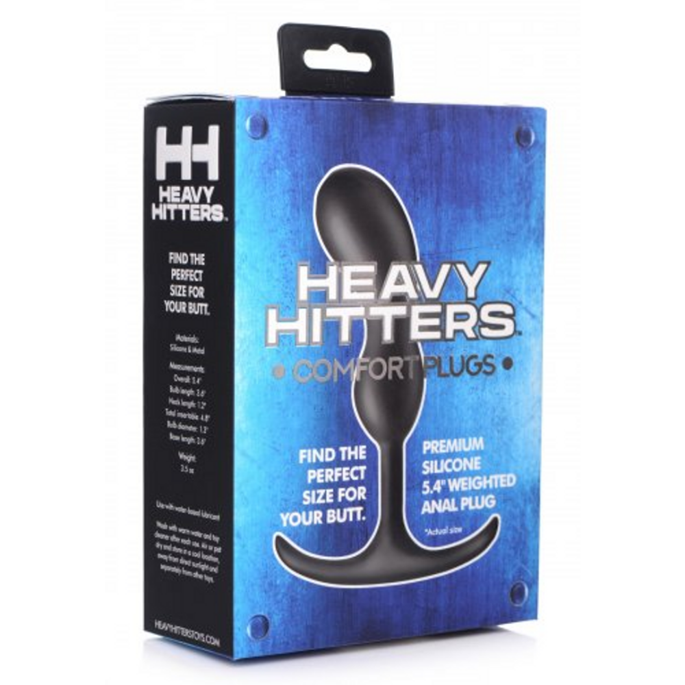 Premium Silicone Weighted Prostate Plug - Klein - Afbeelding 2