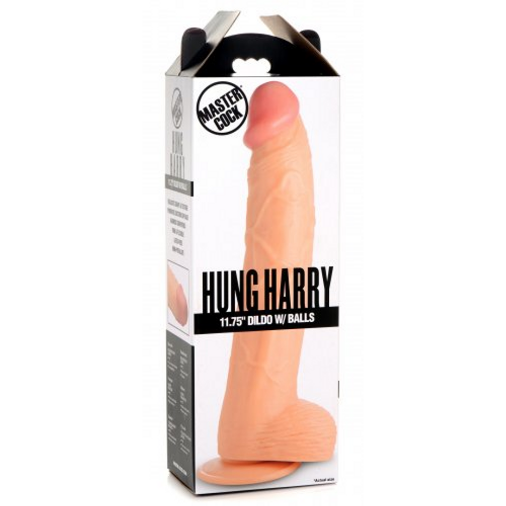 Hung Harry - Dildo met Ballen - 12 / 30 cm - Afbeelding 2