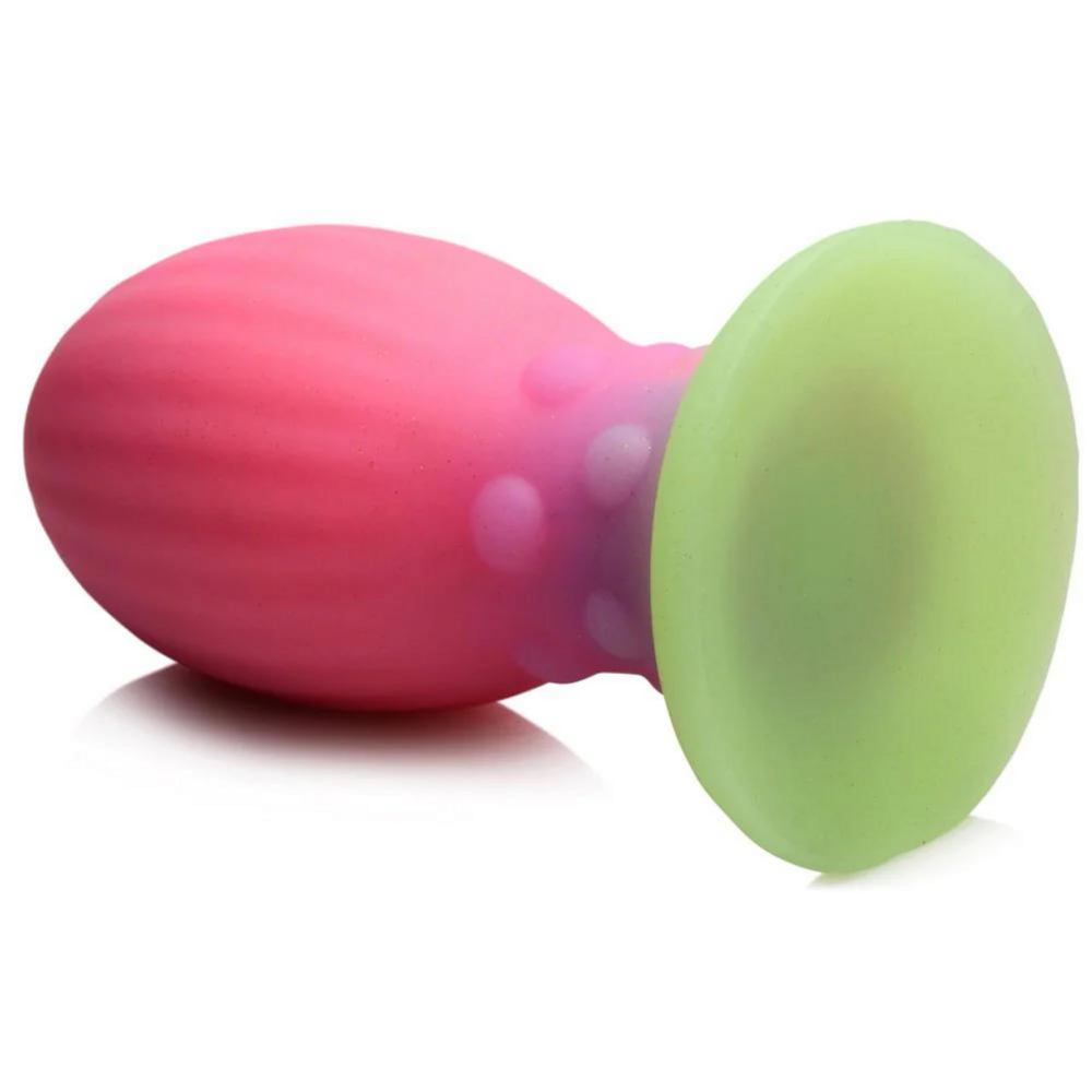 Xeno Egg - Glow in the Dark - Siliconen Ei - XL - Roze - Afbeelding 5