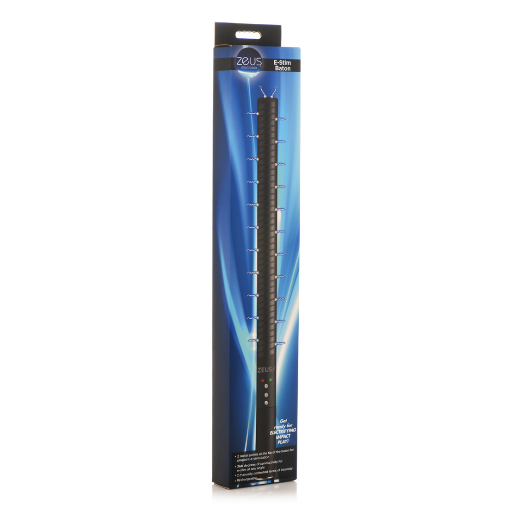 E-Stim Baton - Zwart - Afbeelding 2