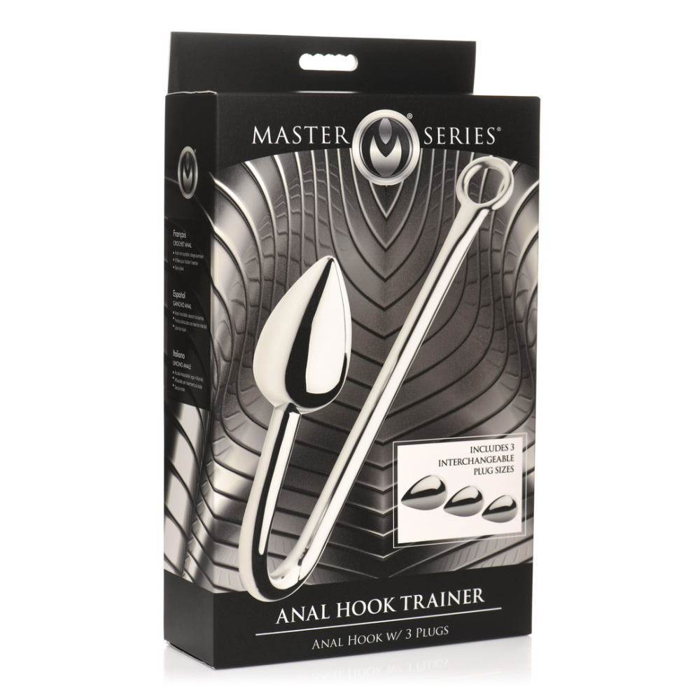 Anal Hook Trainer met 3 Plugs - Afbeelding 2