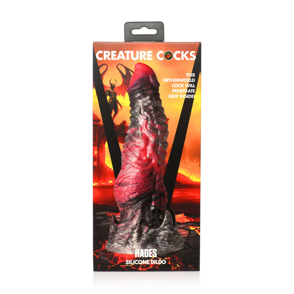 Hades - Siliconen Dildo - Groot - Afbeelding 3