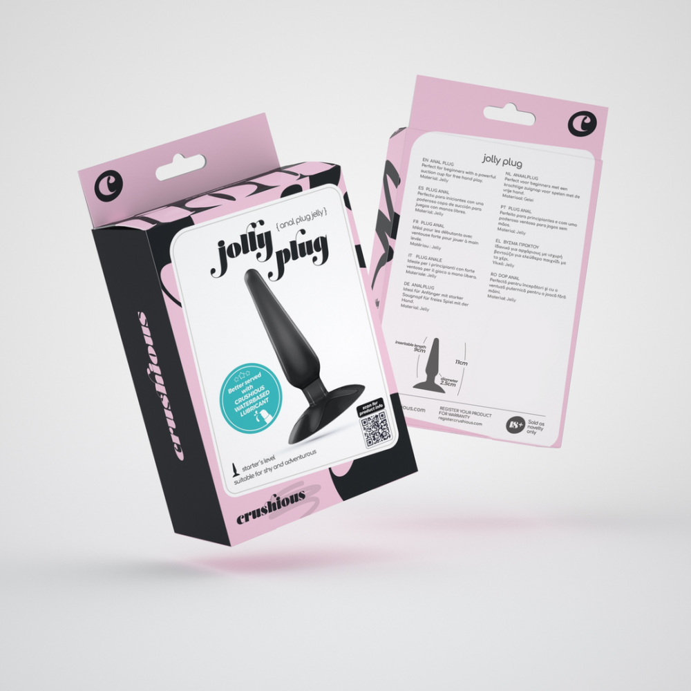 Jolly - Anale Plug - Zwart - Afbeelding 2