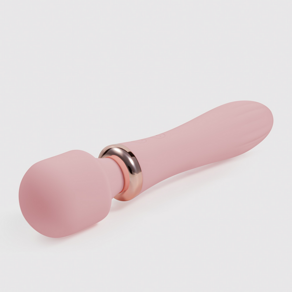 Jinx - Dual Wand Massager met Verwarmingsmodus - Rosé Wijn - Afbeelding 3