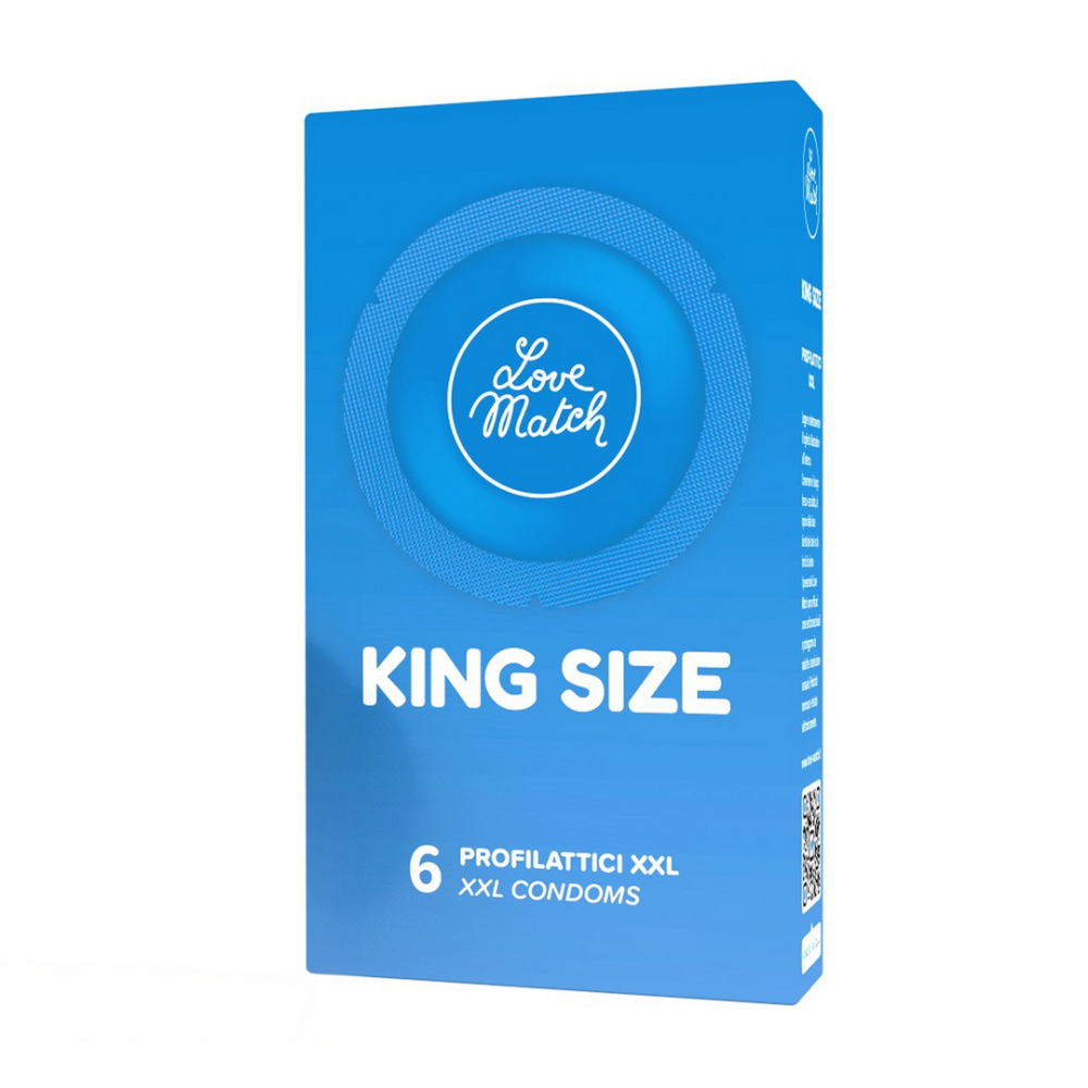 King Size - Condooms - 2.4 / 60 mm - 6 Stuks - Afbeelding 2