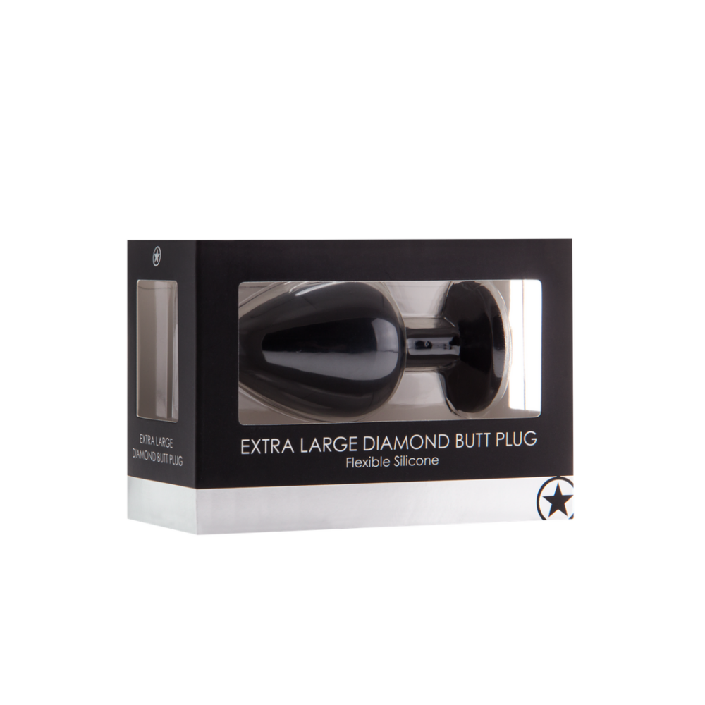 Diamanten Butt Plug - Extra Groot - Afbeelding 2