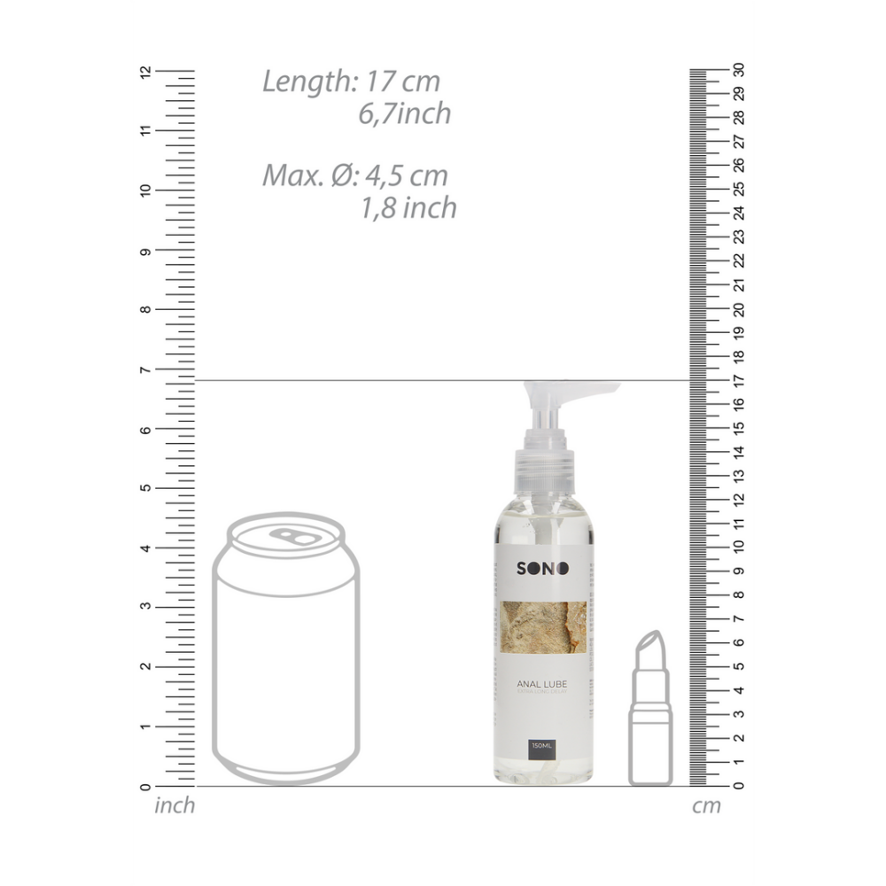 Water Based Anal Lubricant - 150 ml - Afbeelding 3