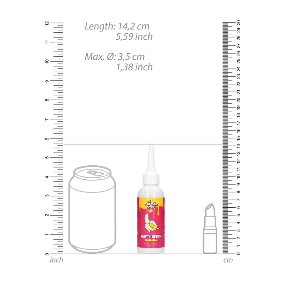 Banaan Tasty Sperm - 3 fl oz / 80 ml - Afbeelding 3