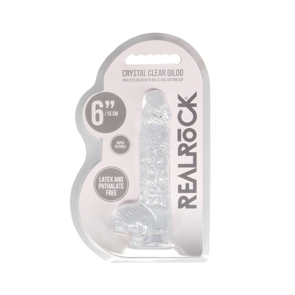 Realistische Dildo met Ballen - 6 / 15 cm - Afbeelding 2