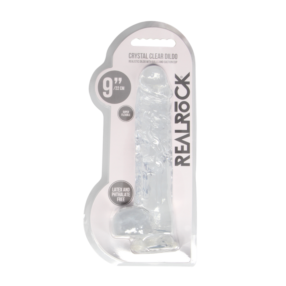 Realistische Dildo met Ballen - 9 / 23 cm - Afbeelding 2