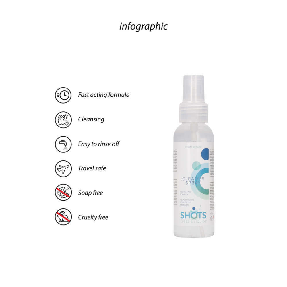 Cleaner Spray - 3 fl oz / 100 ml - Afbeelding 3