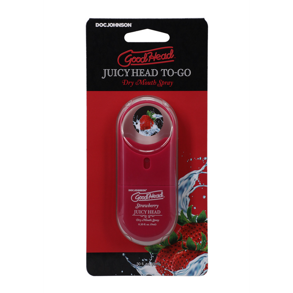 Juicy Head - Dry Mouth Spray To-Go - Aardbei - 0.3 fl oz / 9 ml - Afbeelding 2