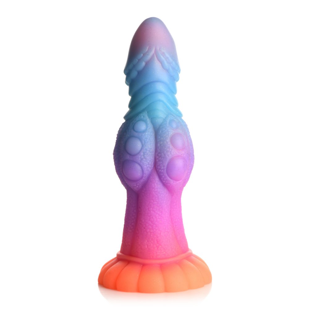 Galactic Cock - Alien Creature Glow-in-the-Dark Silicone Dildo - Afbeelding 4
