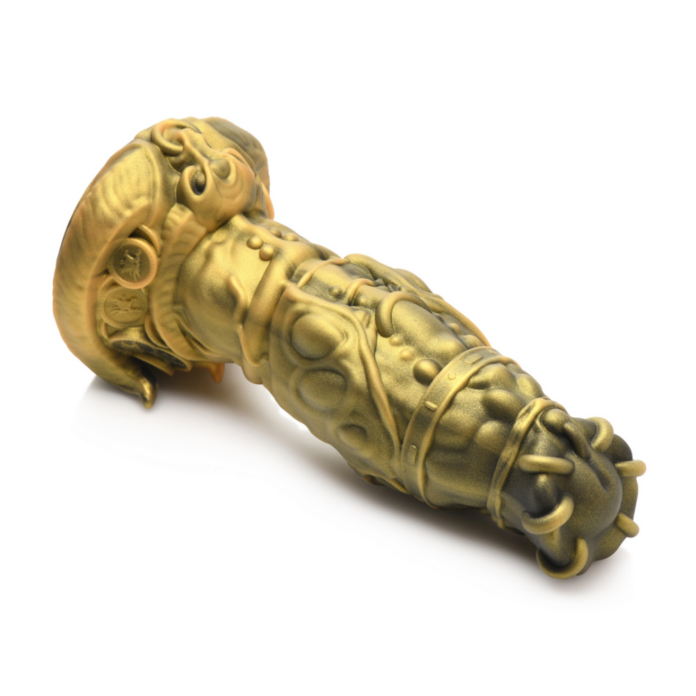 King Minotaur - Siliconen Dildo - Goud - Afbeelding 5