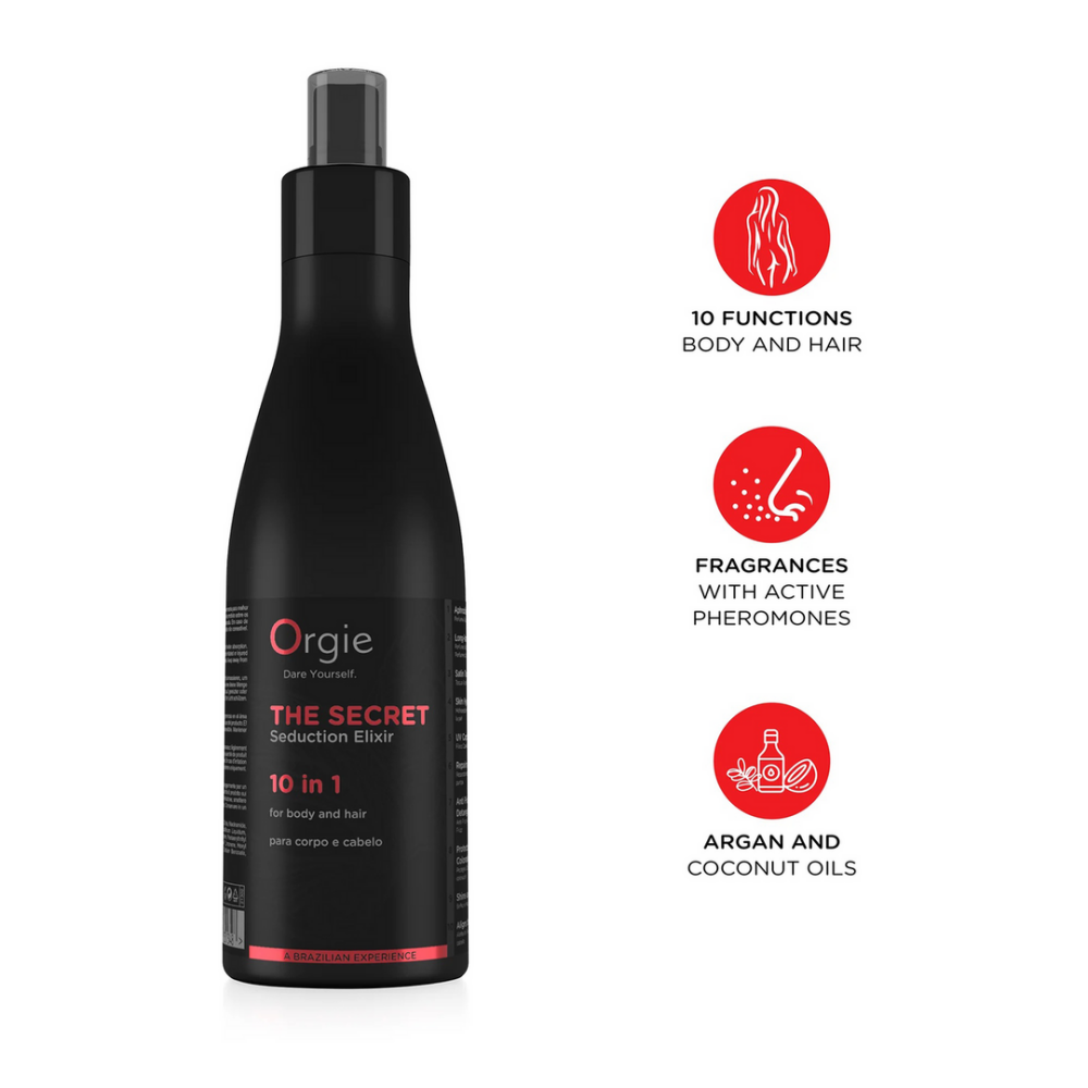 De Secret Seduction Elixir - Huid- en Haarlotion met Pheromonen - 7 fl oz / 200 ml - Afbeelding 2