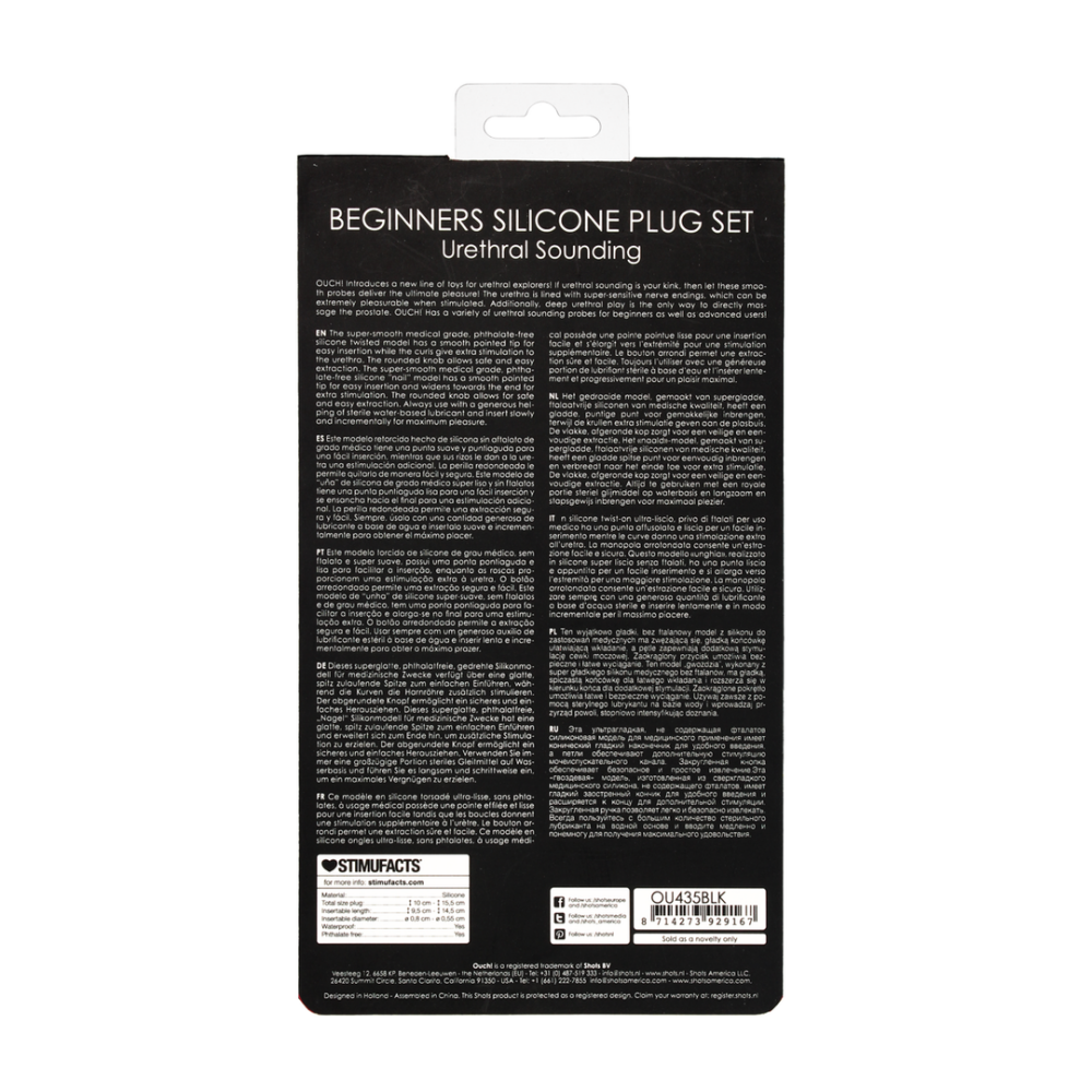 Silicone Beginners Plug Set - Afbeelding 3