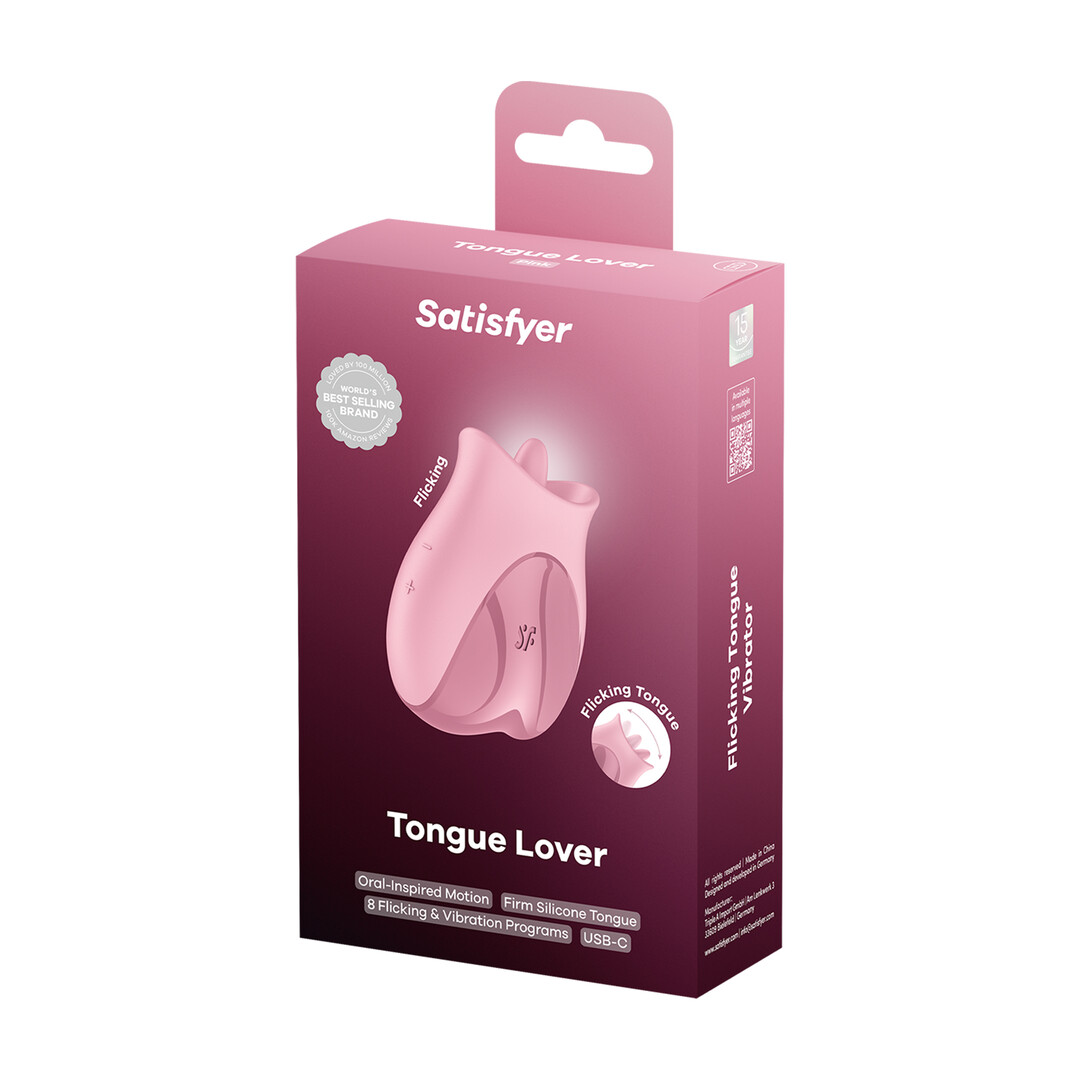 Tongue Lover - Flikkerende Tong Vibrator - Roze - Afbeelding 2