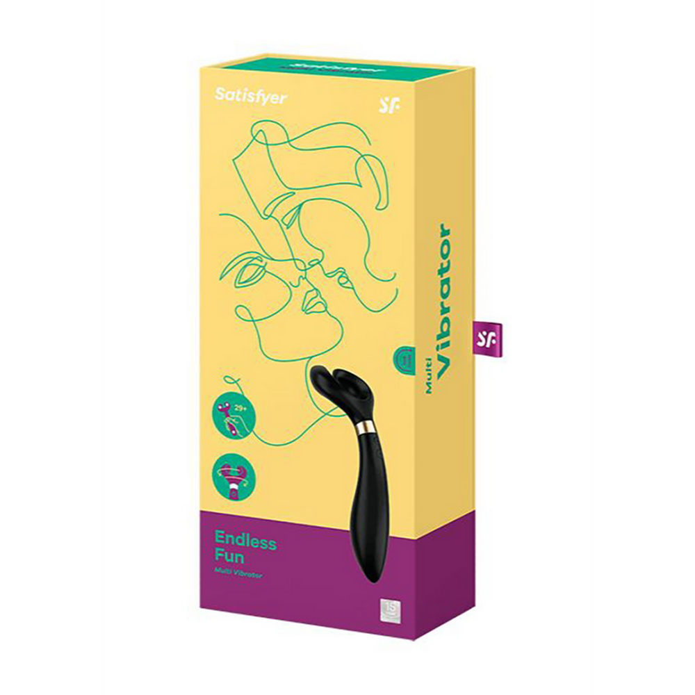 Eindeloos Plezier - Partner Vibrator - Zwart - Afbeelding 2