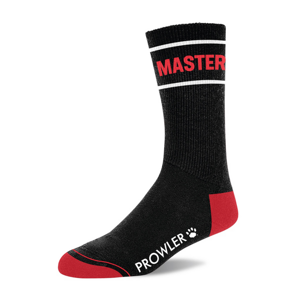 Master Socks - Zwart/Rood - Afbeelding 2