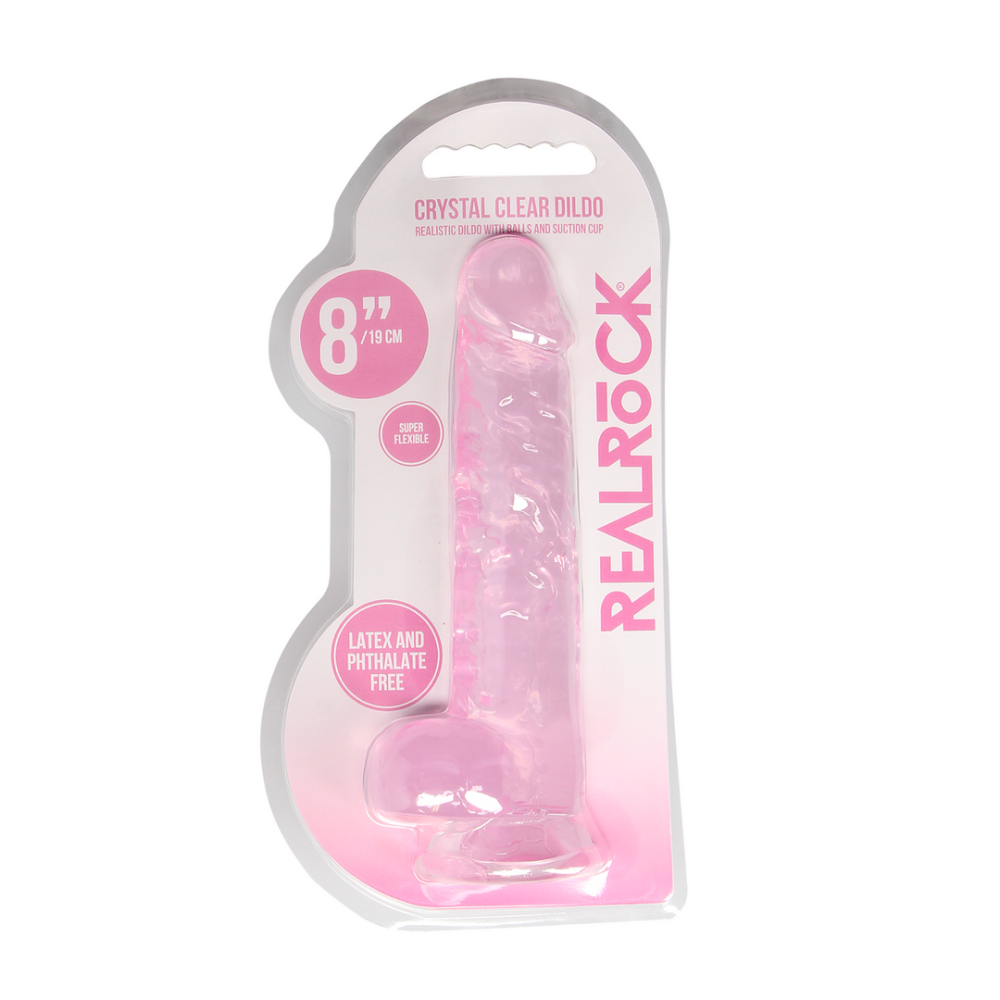 Realistische Dildo met Ballen - 8 / 21 cm - Afbeelding 2