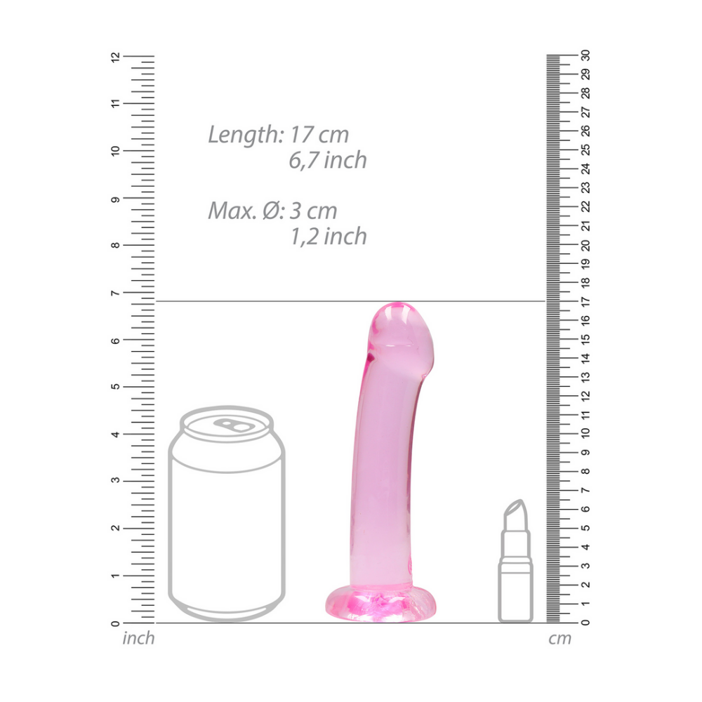 Niet-realistische dildo met zuignap - 7 / 17 cm - Afbeelding 4
