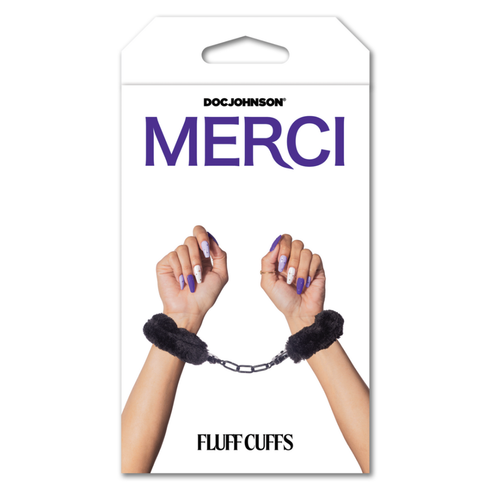 Fluff Cuffs - Zwart - Afbeelding 2