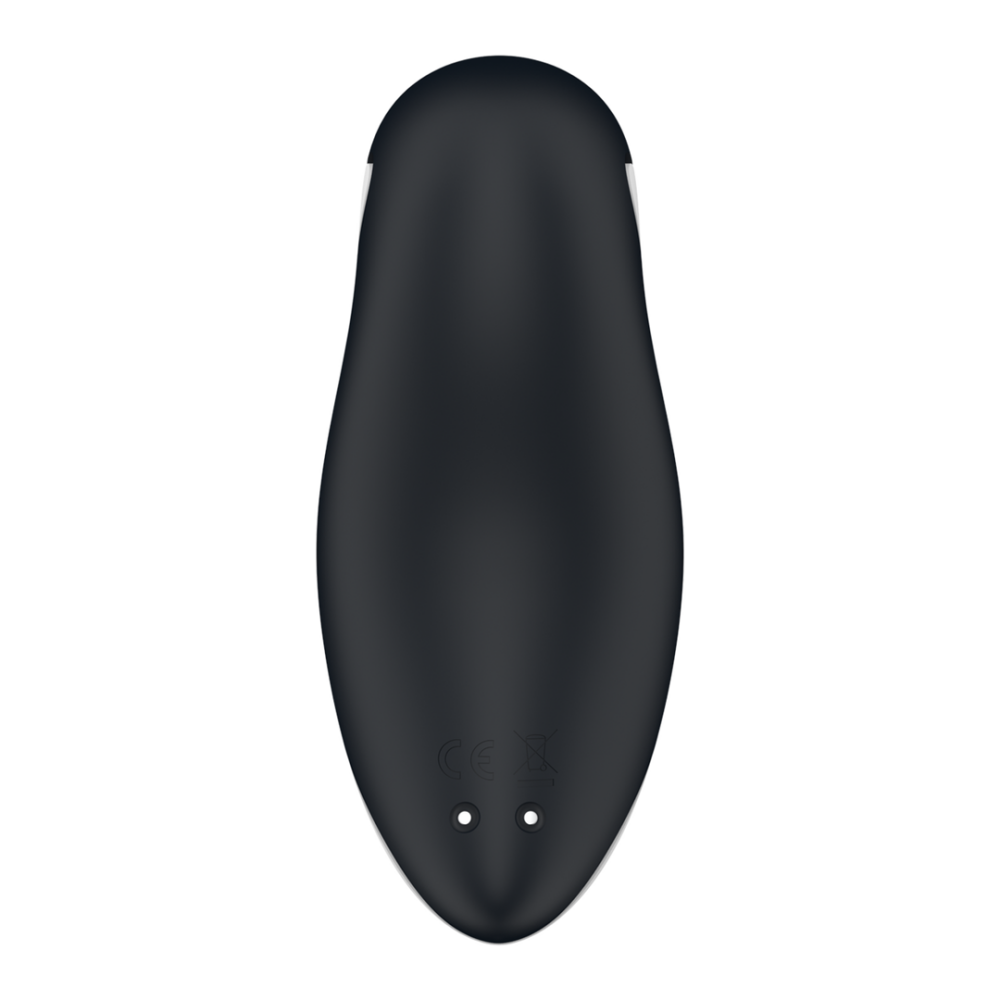 Orca - Air Pulse Stimulator en Vibrator - Zwart/Wit - Afbeelding 4