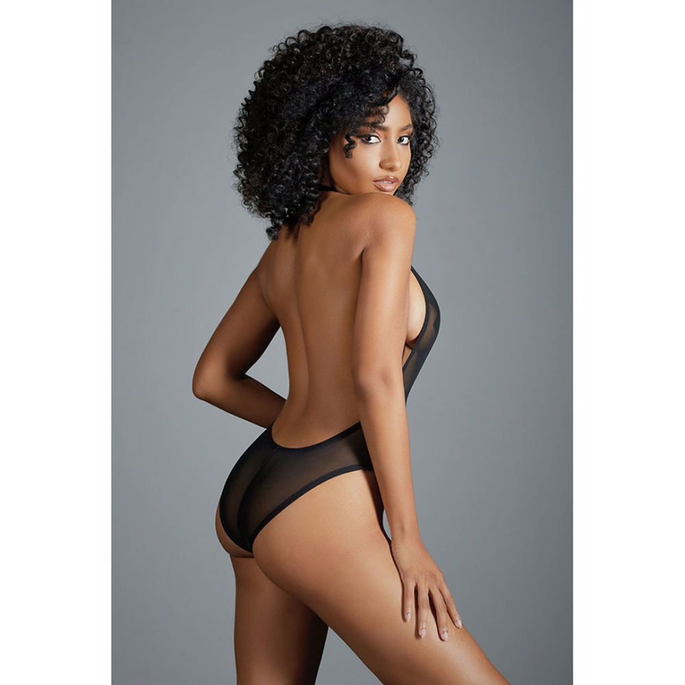 Jasmine - Sheer Mesh Teddy - One Size - Afbeelding 2