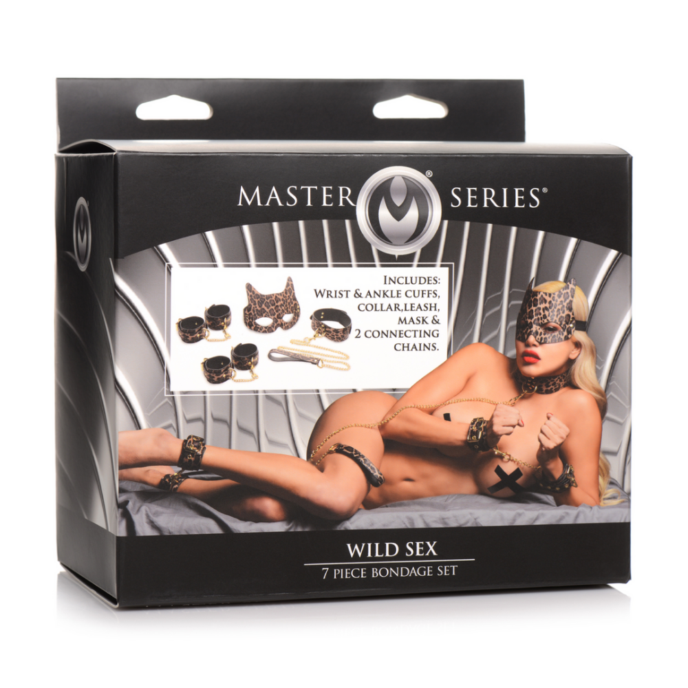 Leopard Print Bondage Set - Afbeelding 2