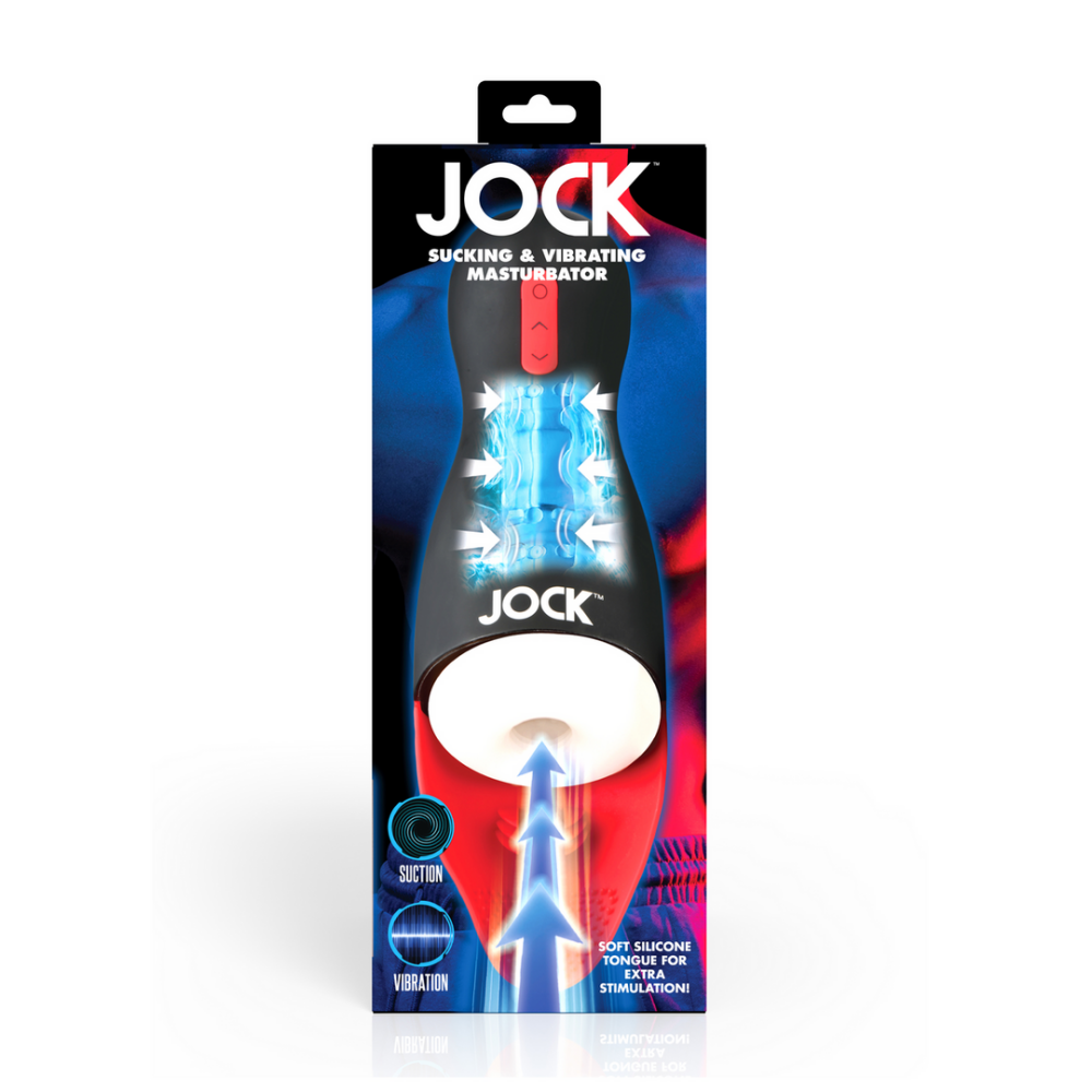 Zuig- en Vibrerende Masturbator - Zwart - Afbeelding 3