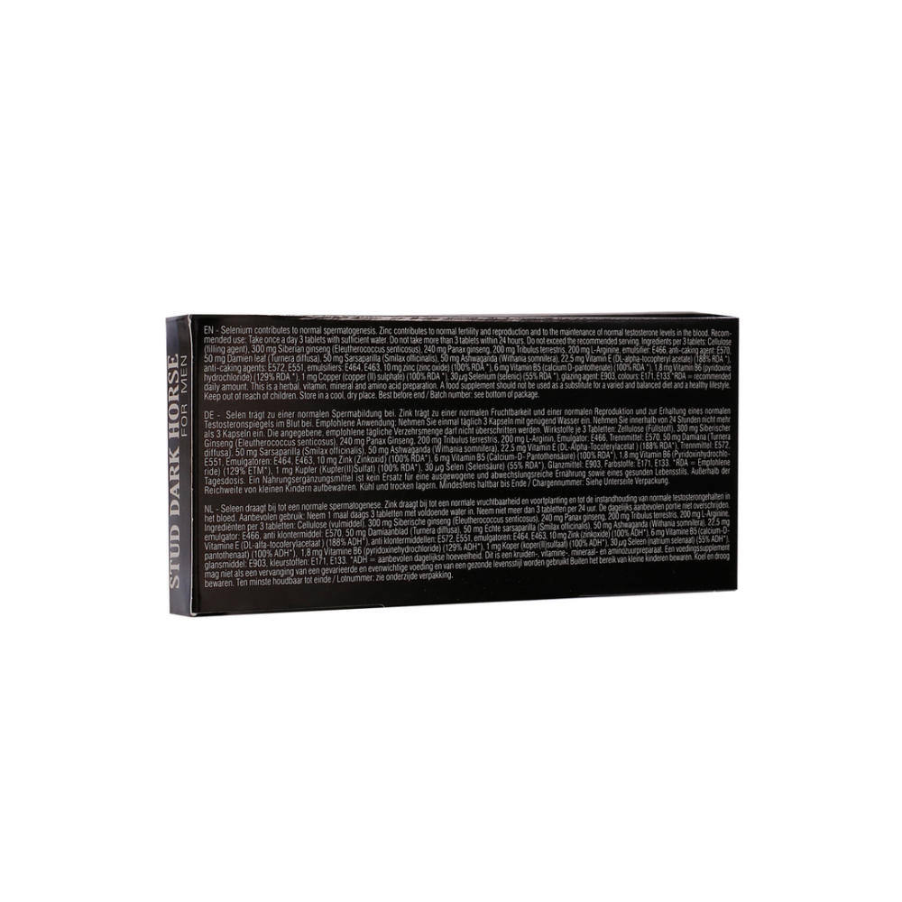 Stud Dark Horse - Erectiepillen - 10 Stuks - Afbeelding 3