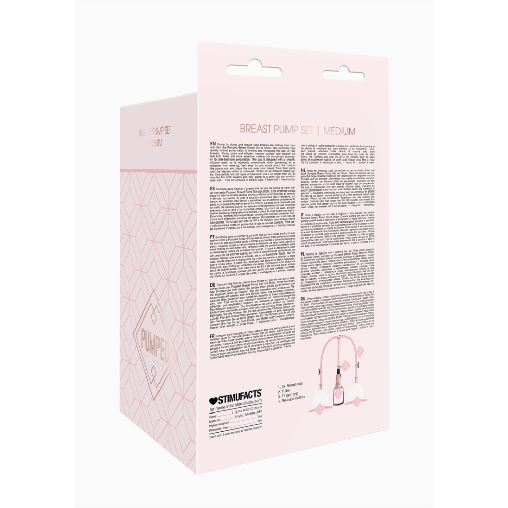 Borstkolf Set - Medium - Afbeelding 4