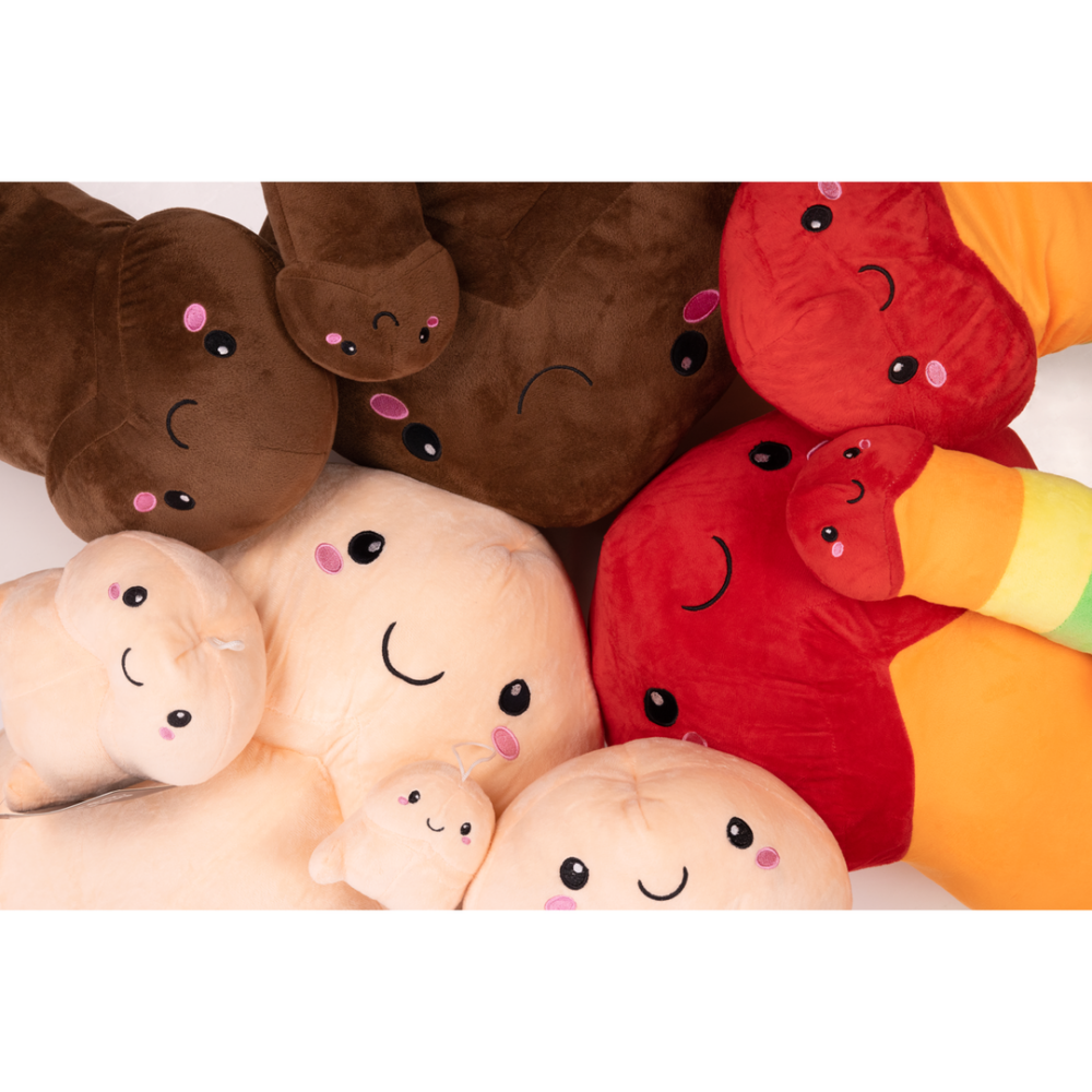 Korte Penis Plushie 4''/ 10 cm - Afbeelding 4