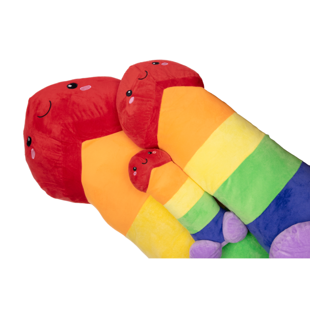Korte Penis Plushie 4''/ 10 cm - Afbeelding 5